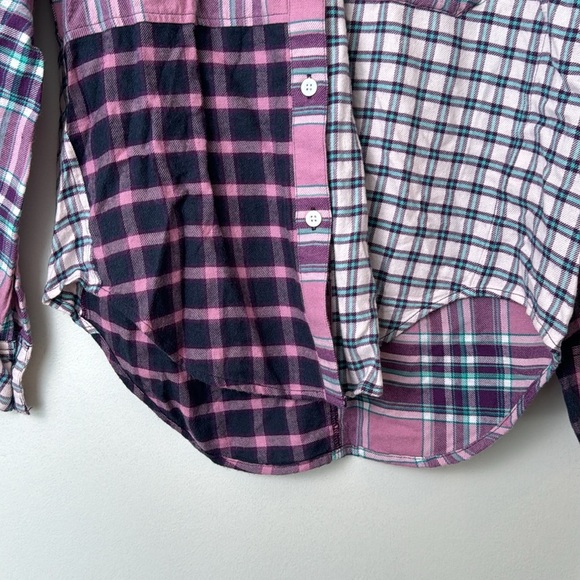 Rails Lakin Shirt Rose Agave Flannel Button Down XS - unworn - Picture 4 of 8